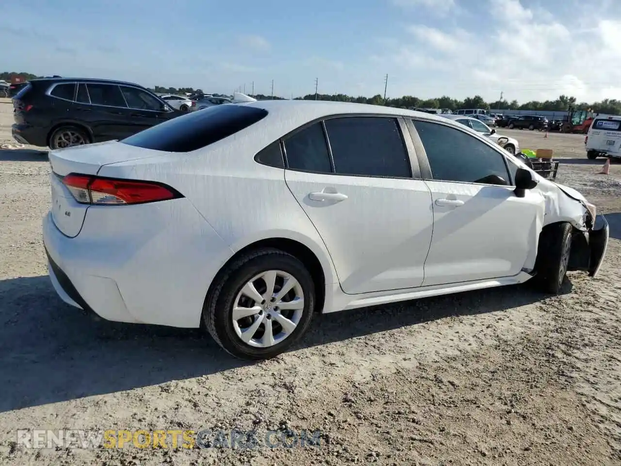 3 Photograph of a damaged car 5YFEPRAE9LP130241 TOYOTA COROLLA 2020