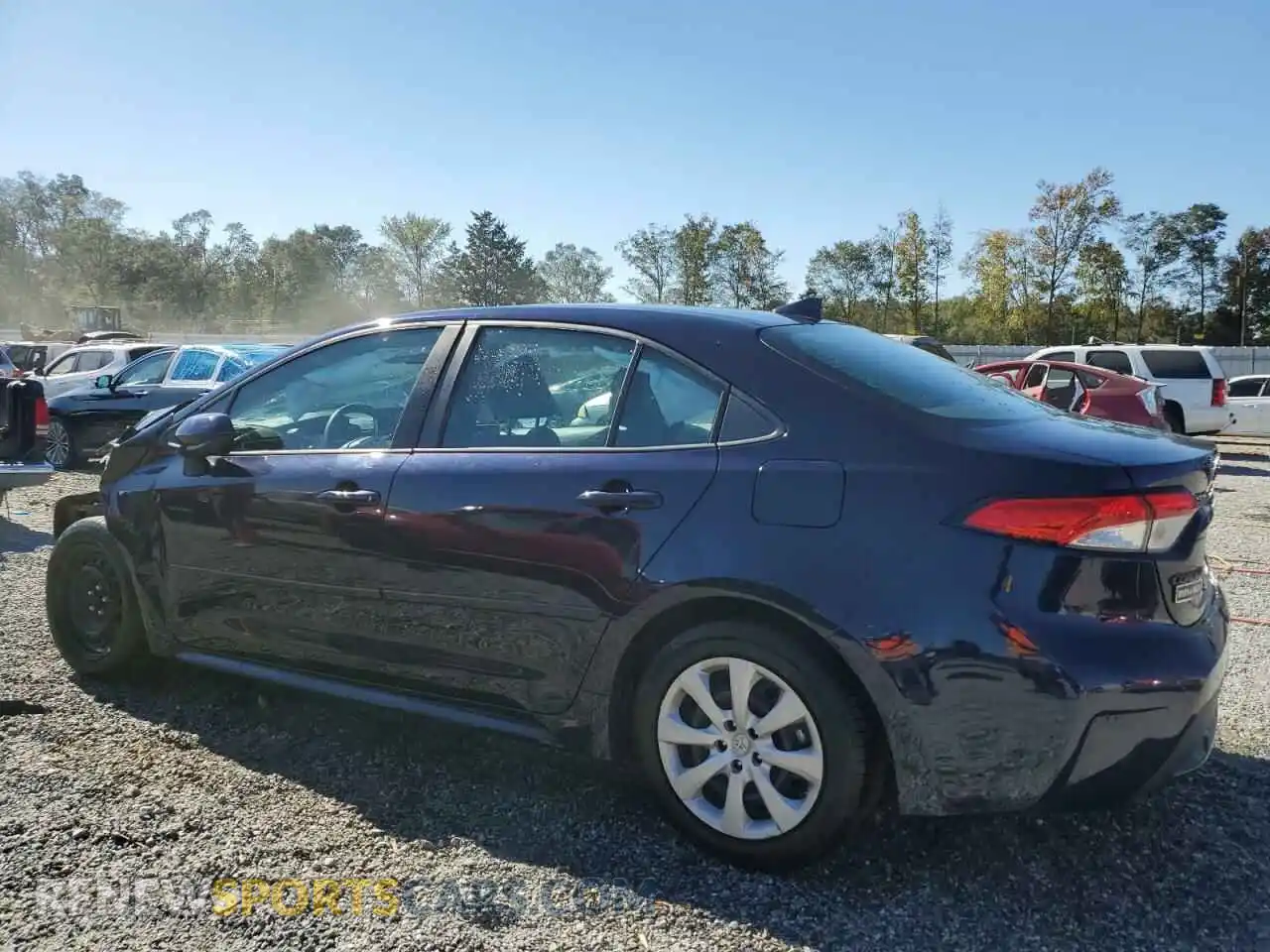 2 Photograph of a damaged car 5YFEPRAE9LP142485 TOYOTA COROLLA 2020