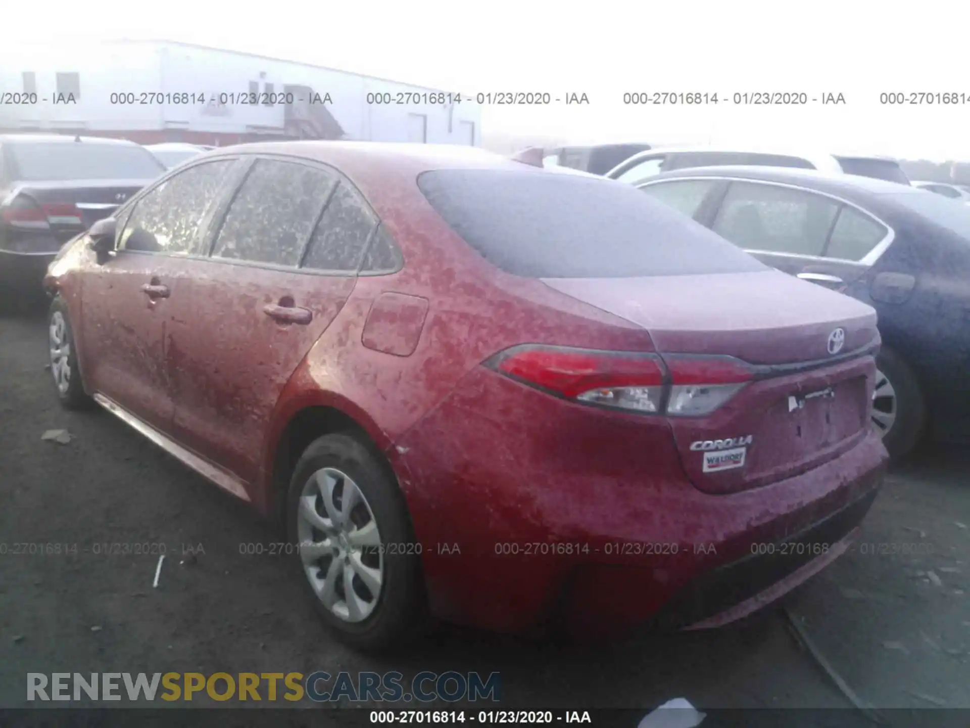 3 Photograph of a damaged car 5YFEPRAEXLP017592 TOYOTA COROLLA 2020