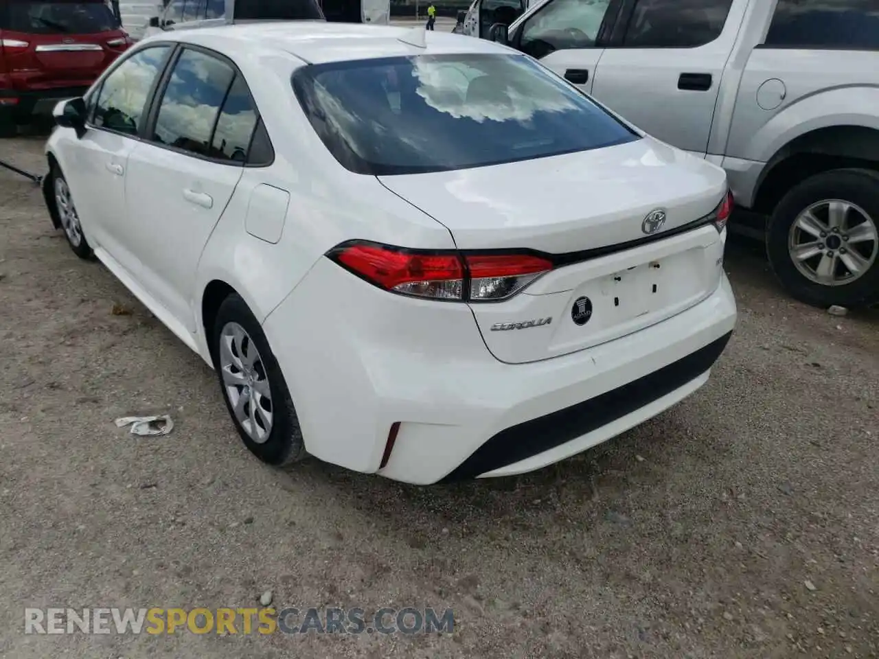 3 Photograph of a damaged car 5YFEPRAEXLP019004 TOYOTA COROLLA 2020