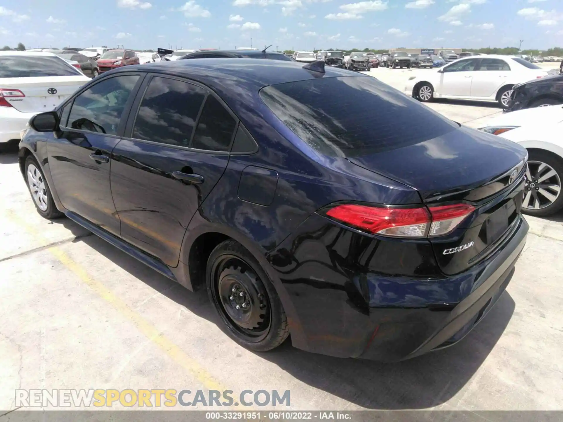 3 Photograph of a damaged car 5YFEPRAEXLP020315 TOYOTA COROLLA 2020
