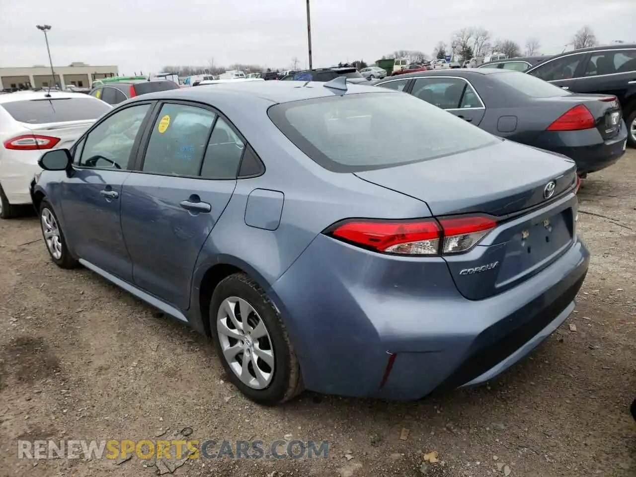 3 Photograph of a damaged car 5YFEPRAEXLP021156 TOYOTA COROLLA 2020