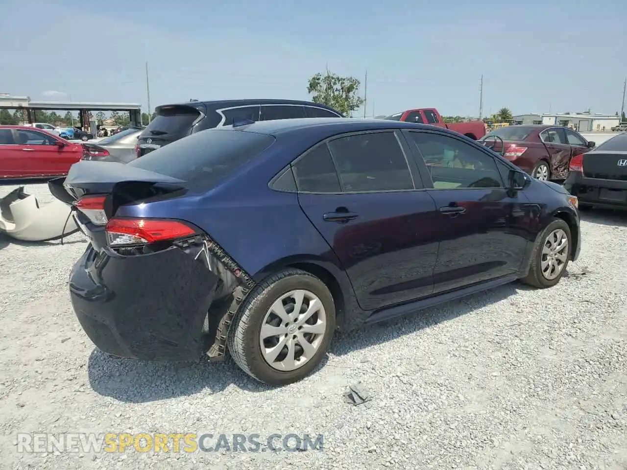 3 Photograph of a damaged car 5YFEPRAEXLP022744 TOYOTA COROLLA 2020