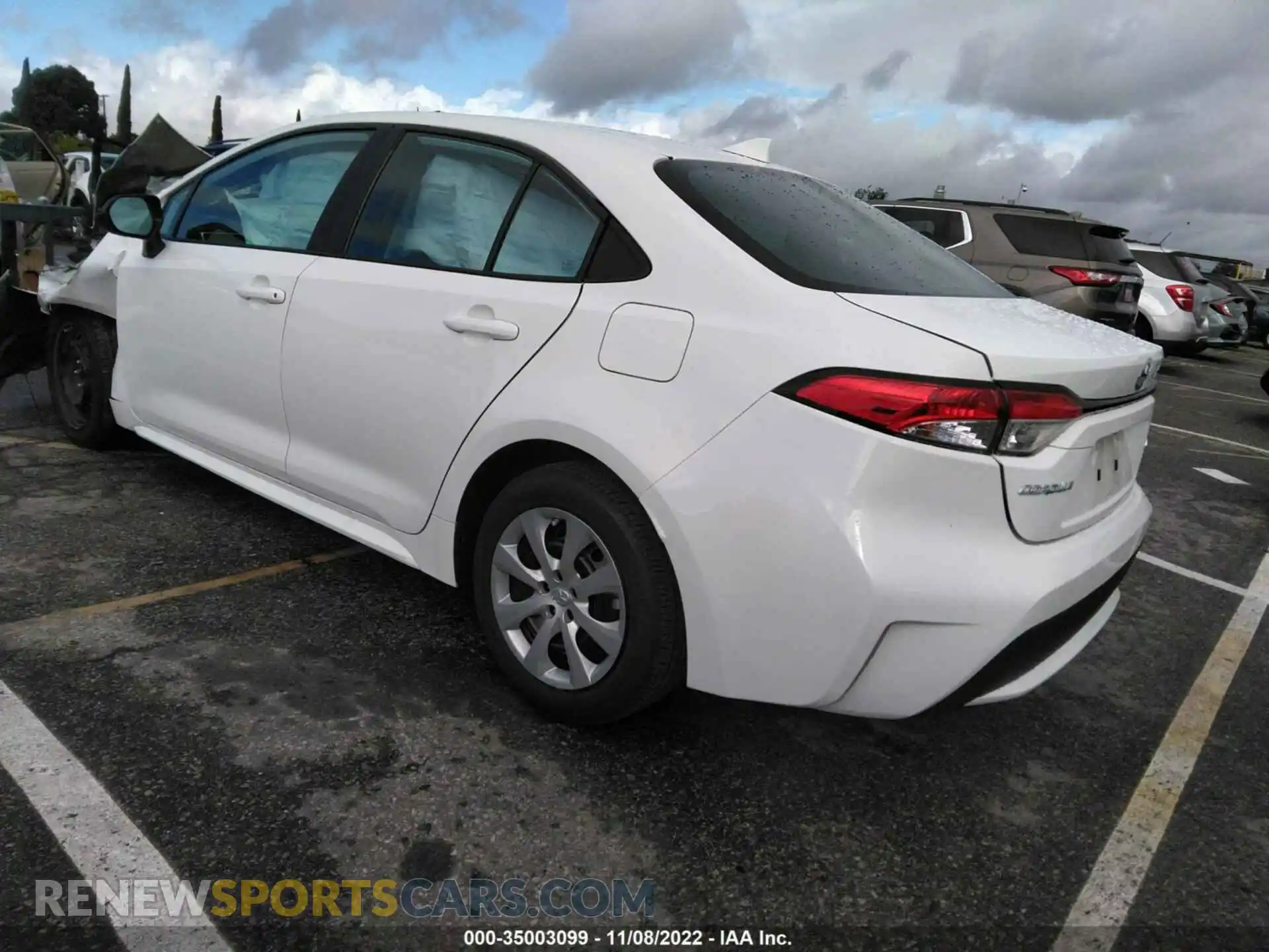 3 Photograph of a damaged car 5YFEPRAEXLP024591 TOYOTA COROLLA 2020