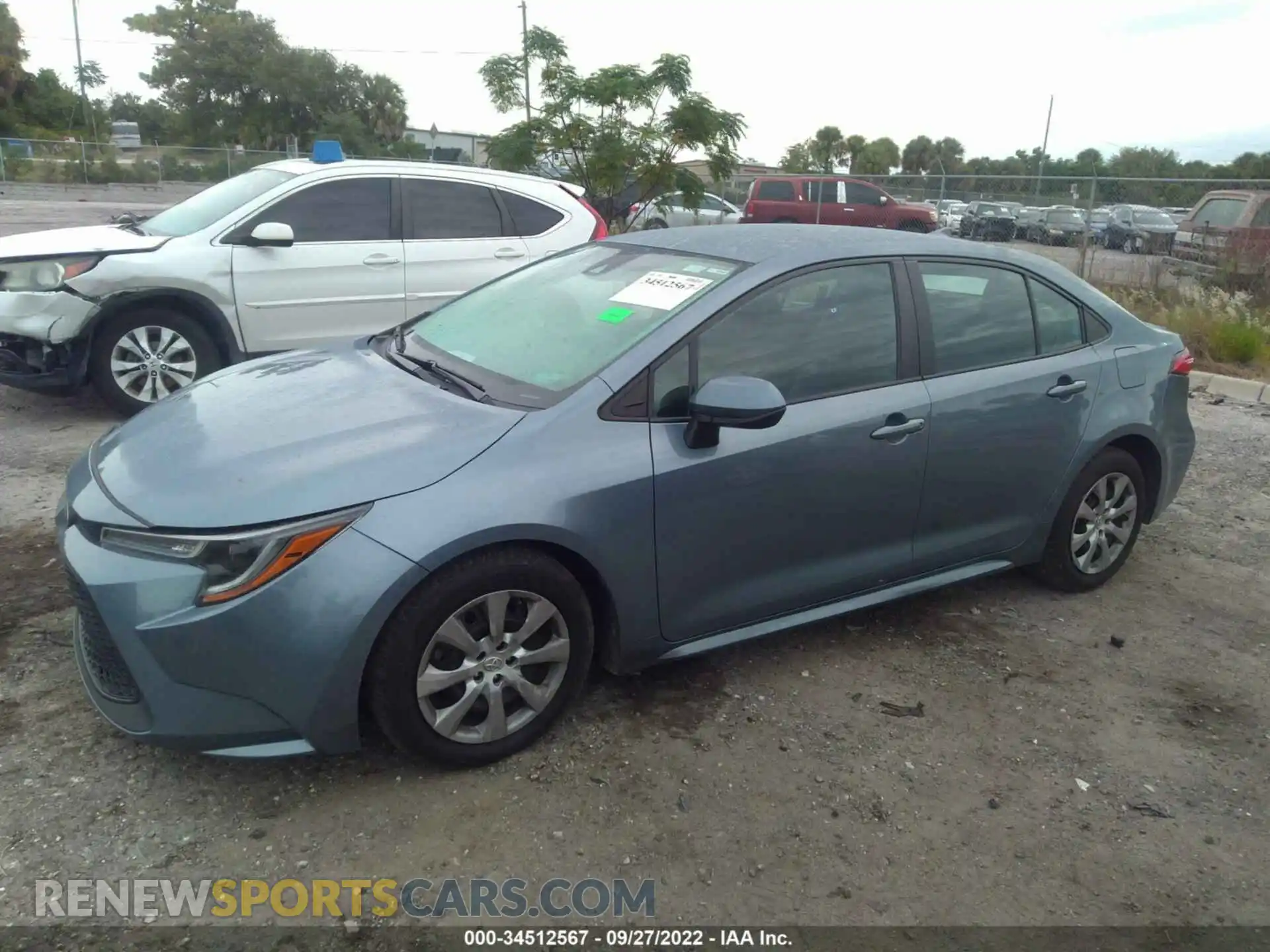 2 Photograph of a damaged car 5YFEPRAEXLP026521 TOYOTA COROLLA 2020
