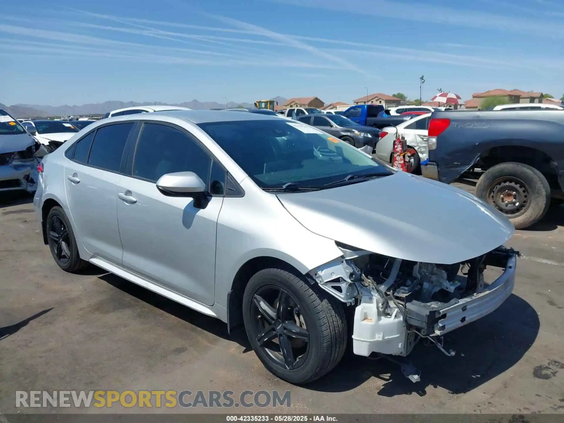 1 fotografías del automóvil dañado 5YFEPRAEXLP028690 TOYOTA COROLLA 2020