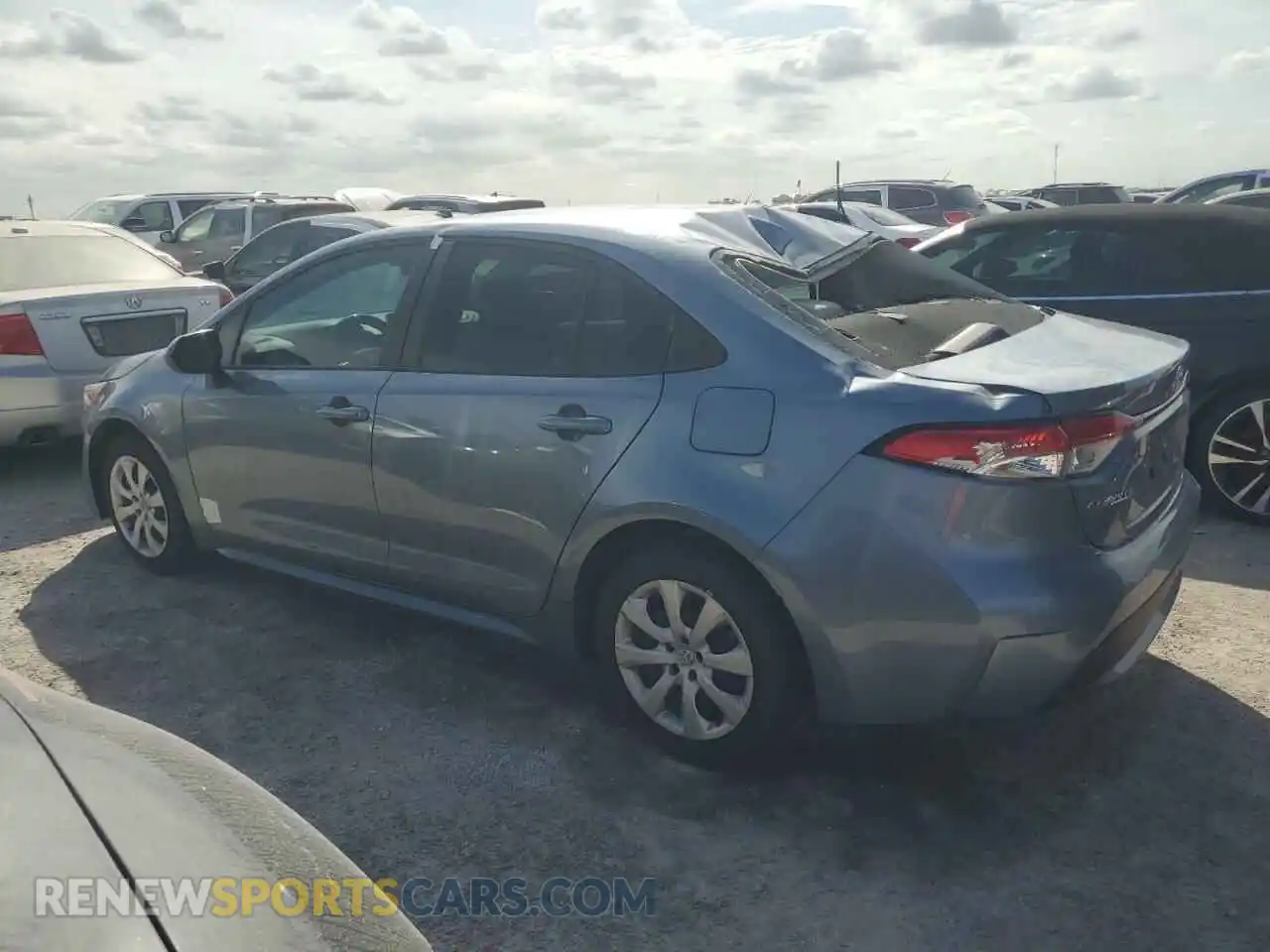 2 Photograph of a damaged car 5YFEPRAEXLP031380 TOYOTA COROLLA 2020