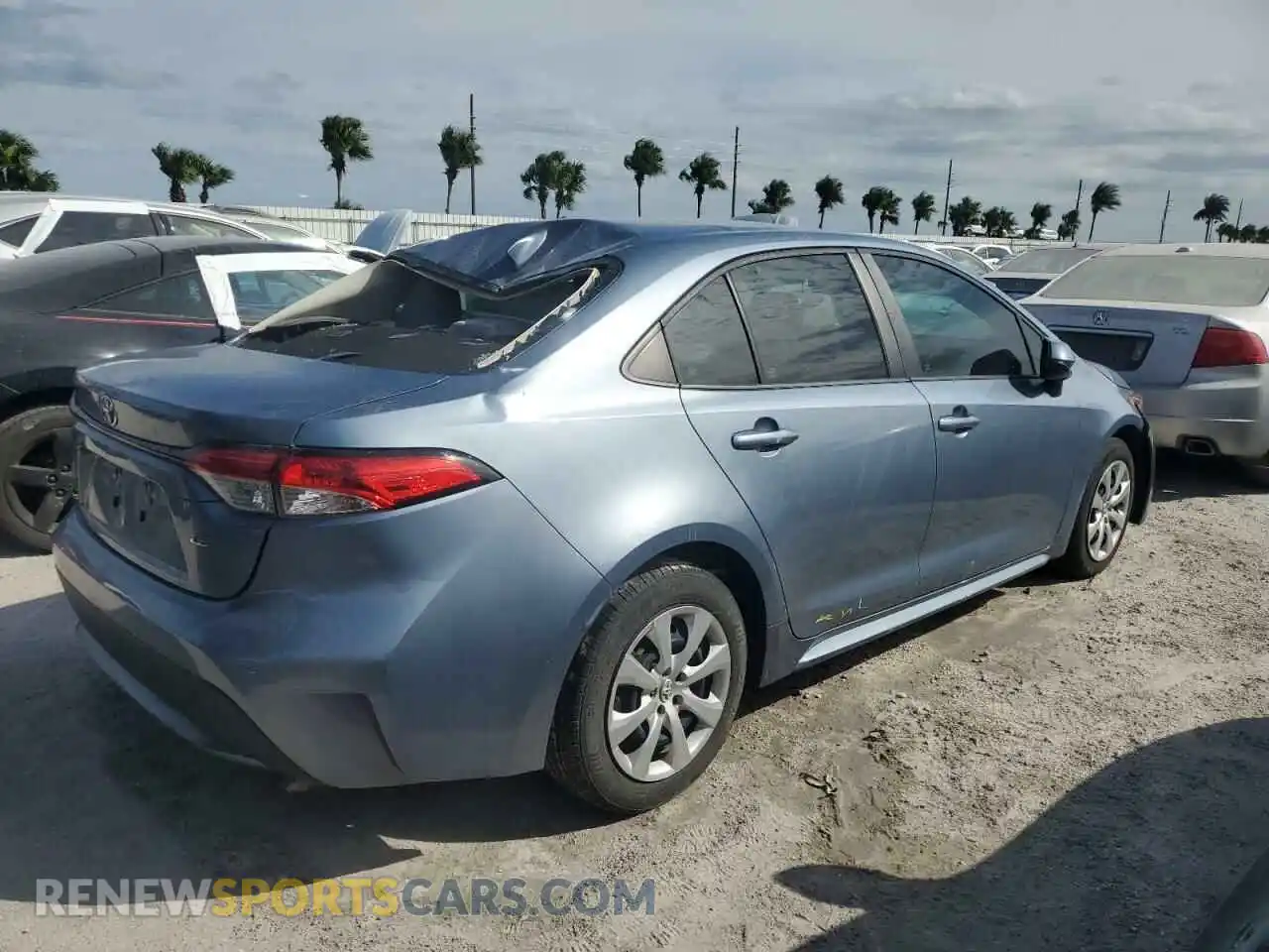 3 Photograph of a damaged car 5YFEPRAEXLP031380 TOYOTA COROLLA 2020