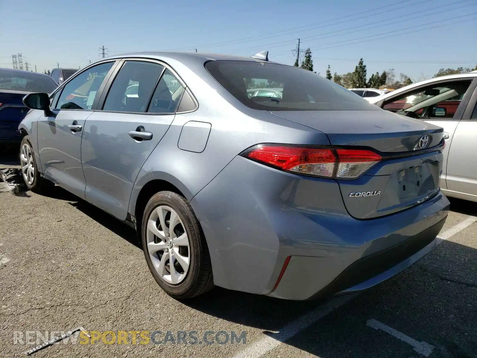 3 Photograph of a damaged car 5YFEPRAEXLP032058 TOYOTA COROLLA 2020