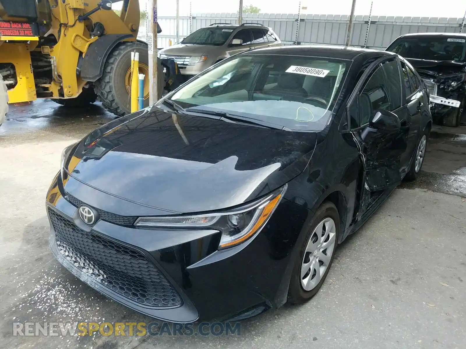 2 Photograph of a damaged car 5YFEPRAEXLP032853 TOYOTA COROLLA 2020