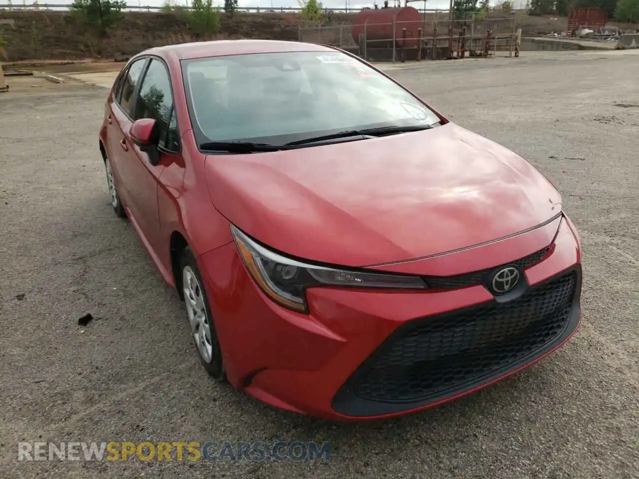 1 Photograph of a damaged car 5YFEPRAEXLP035669 TOYOTA COROLLA 2020
