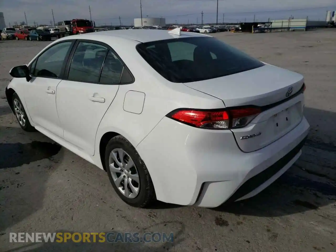 3 Photograph of a damaged car 5YFEPRAEXLP036210 TOYOTA COROLLA 2020
