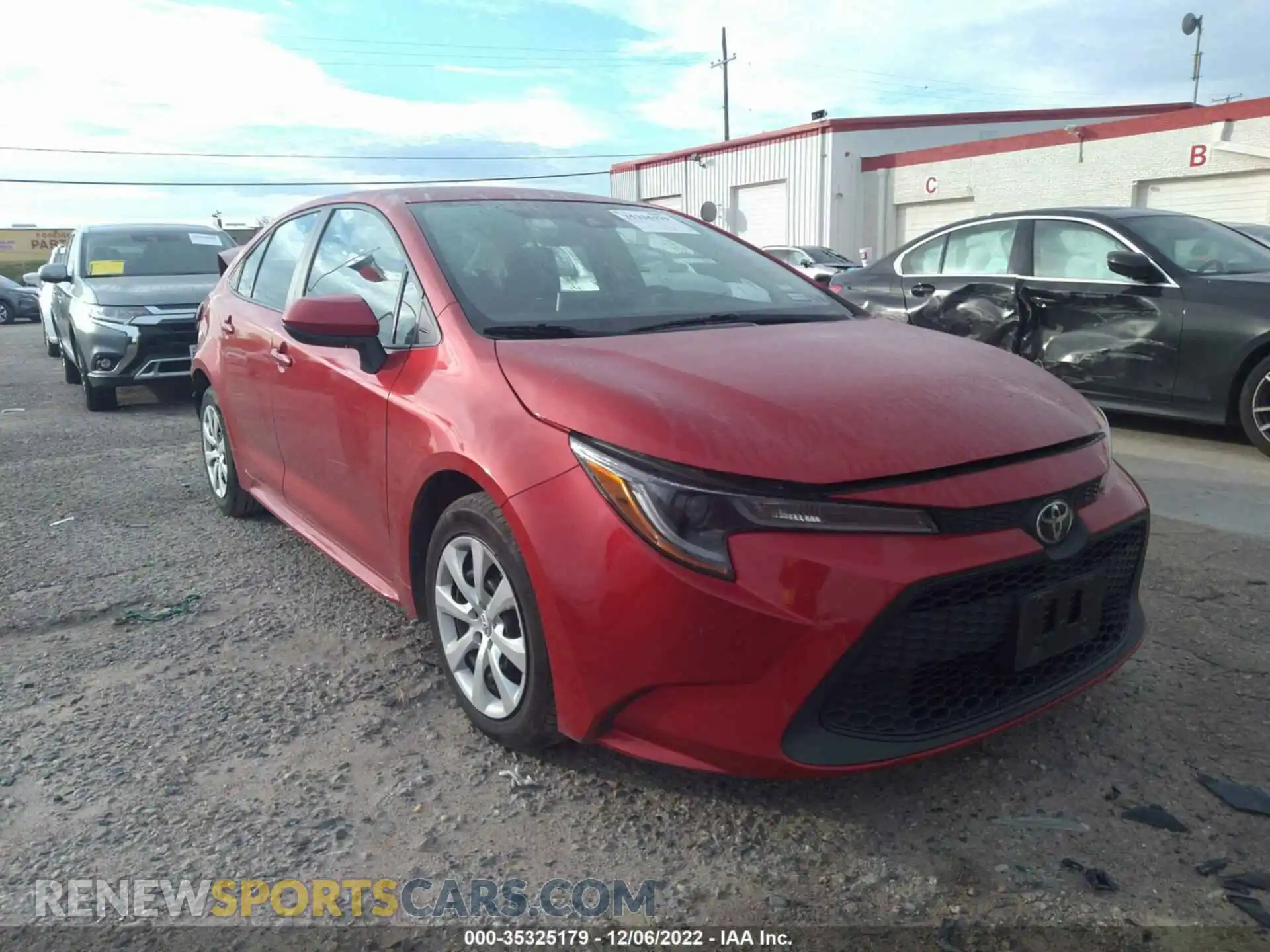 1 fotografías del automóvil dañado 5YFEPRAEXLP039446 TOYOTA COROLLA 2020