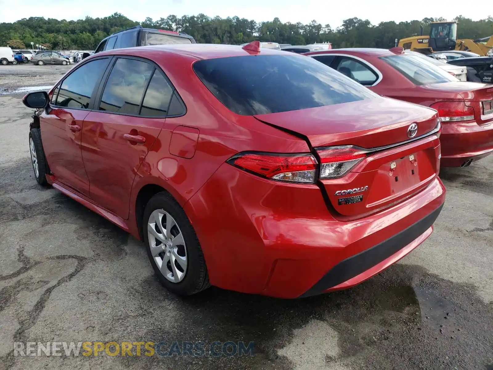 3 Photograph of a damaged car 5YFEPRAEXLP043299 TOYOTA COROLLA 2020