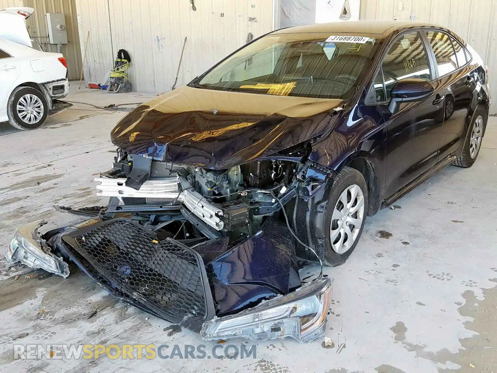 2 Photograph of a damaged car 5YFEPRAEXLP045795 TOYOTA COROLLA 2020