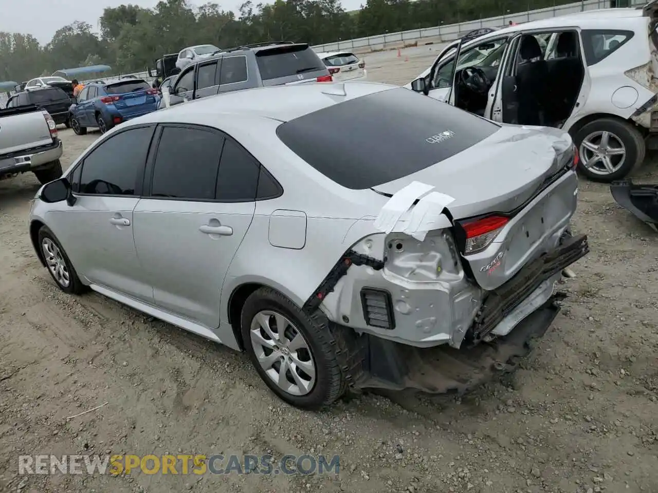 2 Photograph of a damaged car 5YFEPRAEXLP048065 TOYOTA COROLLA 2020