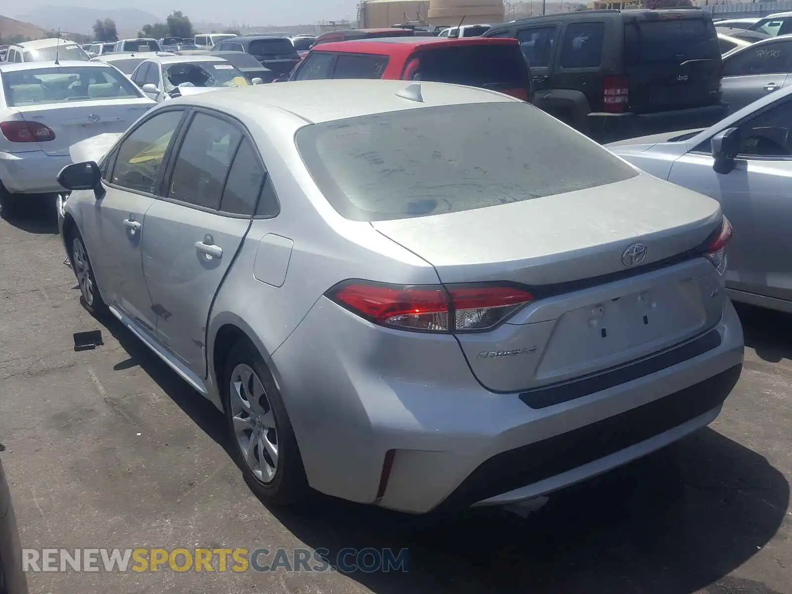 3 Photograph of a damaged car 5YFEPRAEXLP048941 TOYOTA COROLLA 2020