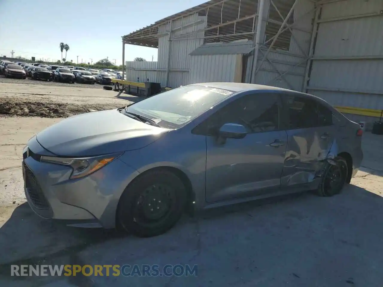 1 Photograph of a damaged car 5YFEPRAEXLP049040 TOYOTA COROLLA 2020