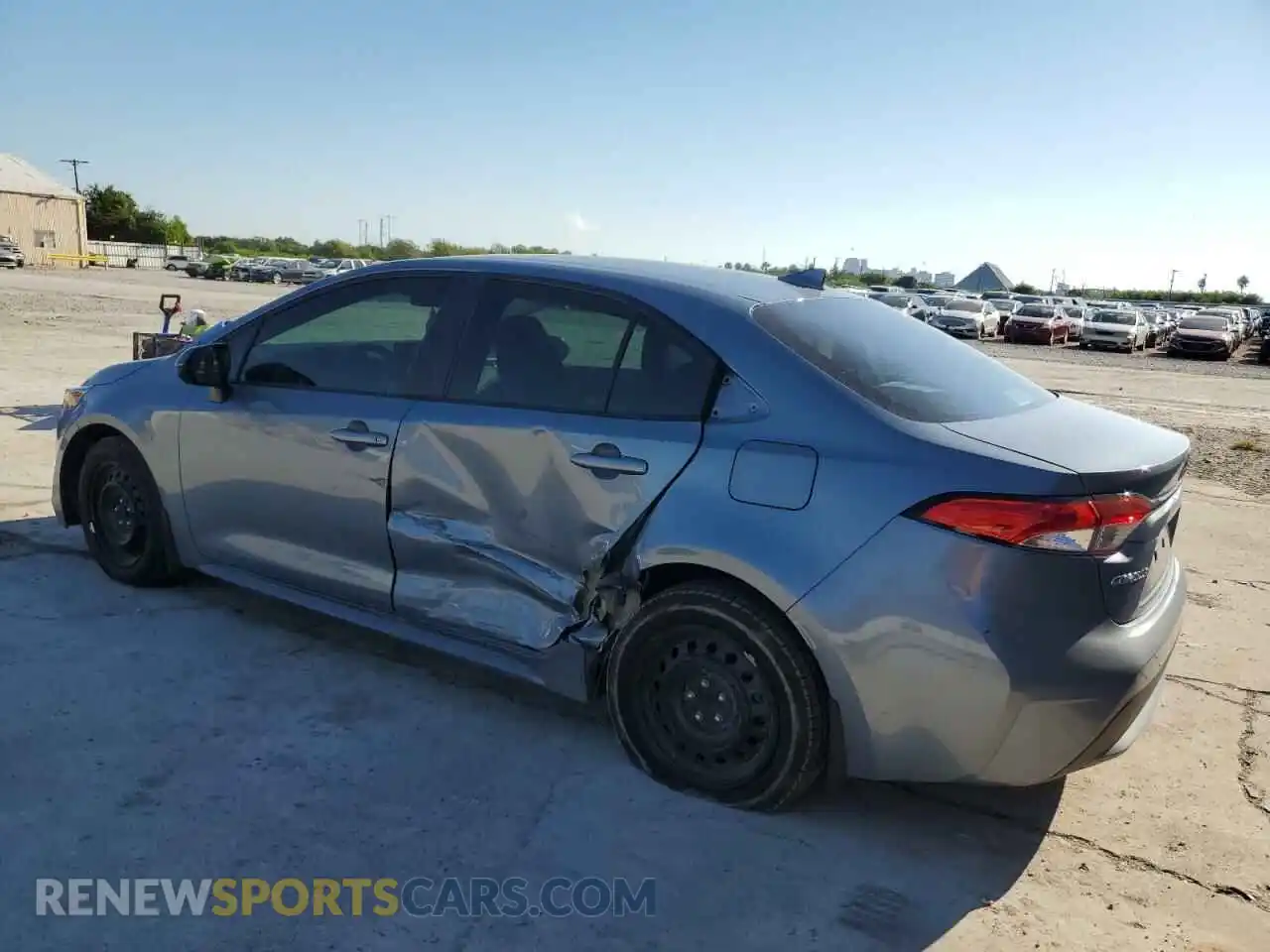 2 Photograph of a damaged car 5YFEPRAEXLP049040 TOYOTA COROLLA 2020