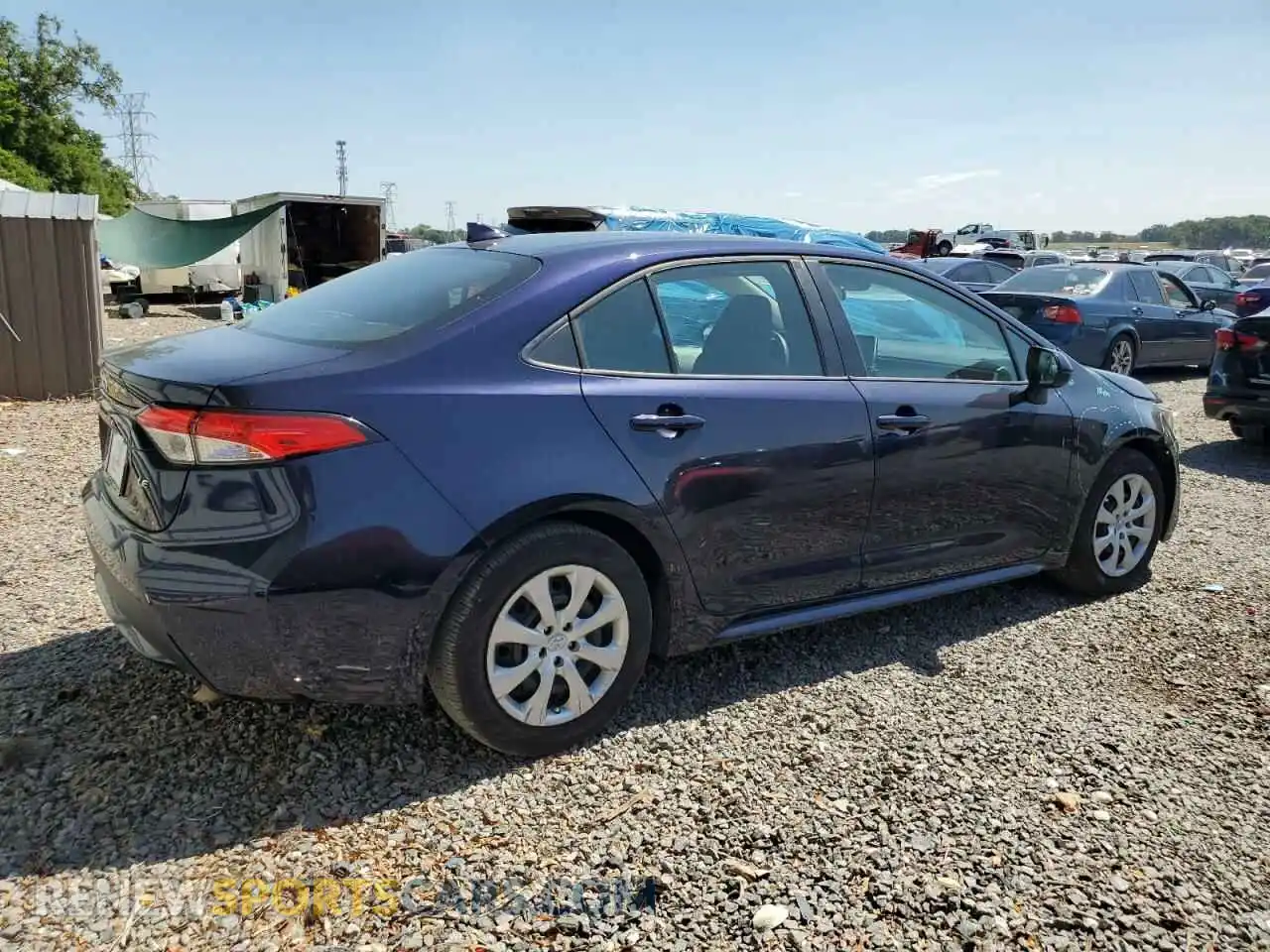 3 Photograph of a damaged car 5YFEPRAEXLP056005 TOYOTA COROLLA 2020