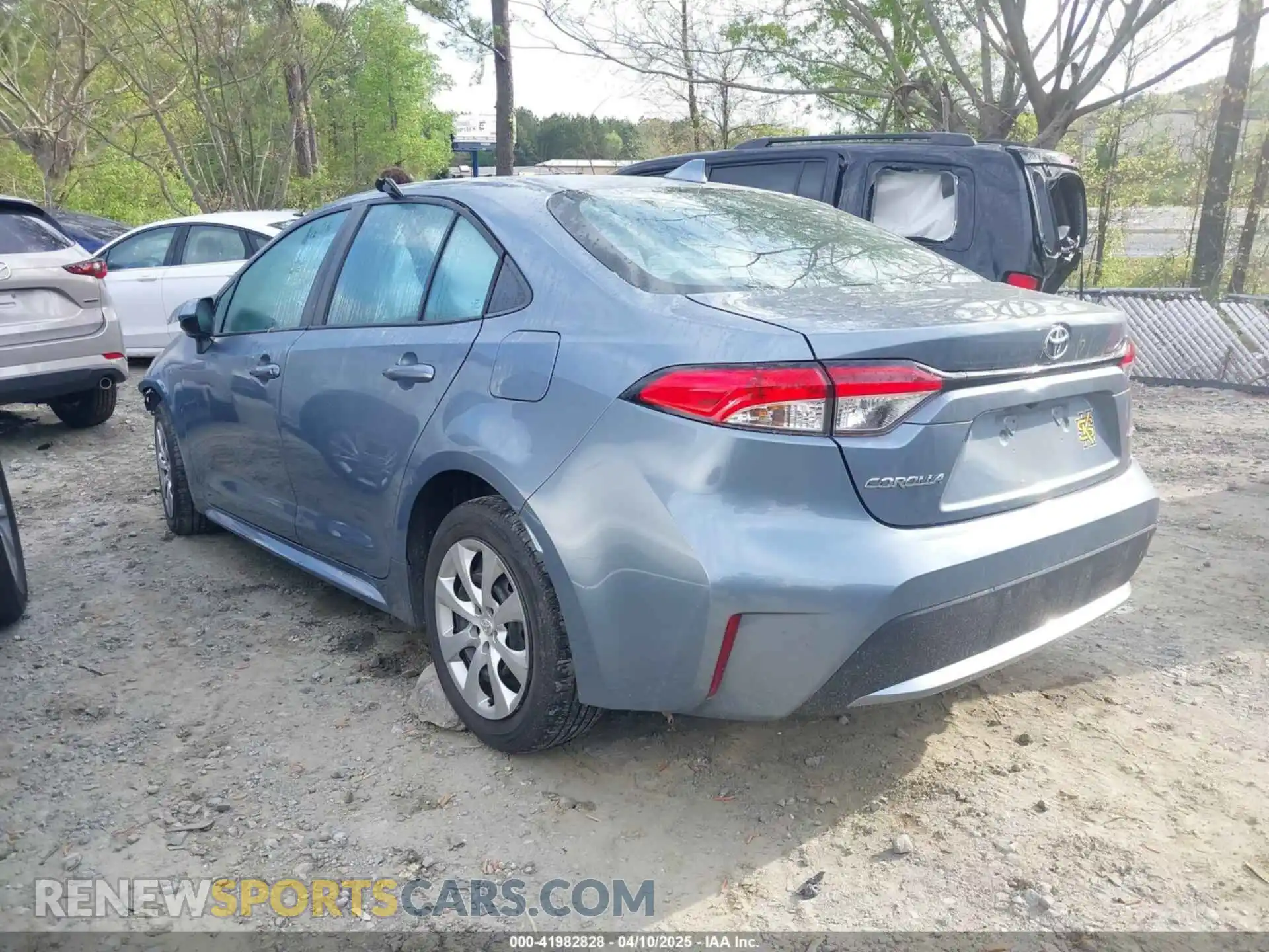 3 Фотография поврежденного автомобиля 5YFEPRAEXLP056876 TOYOTA COROLLA 2020