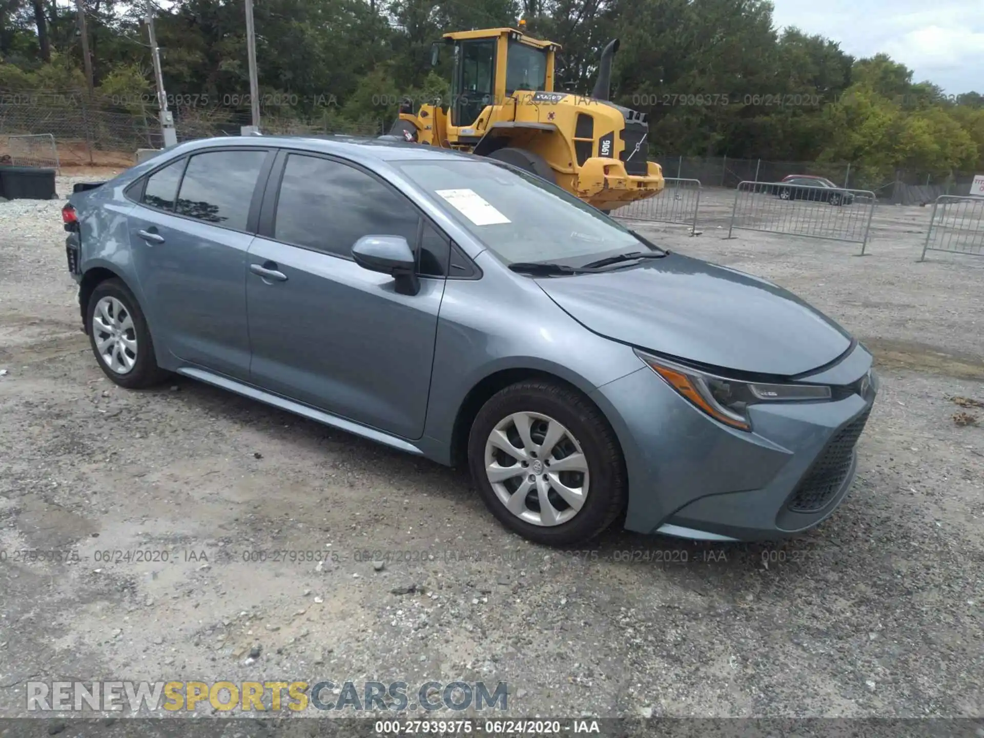 1 Photograph of a damaged car 5YFEPRAEXLP058949 TOYOTA COROLLA 2020