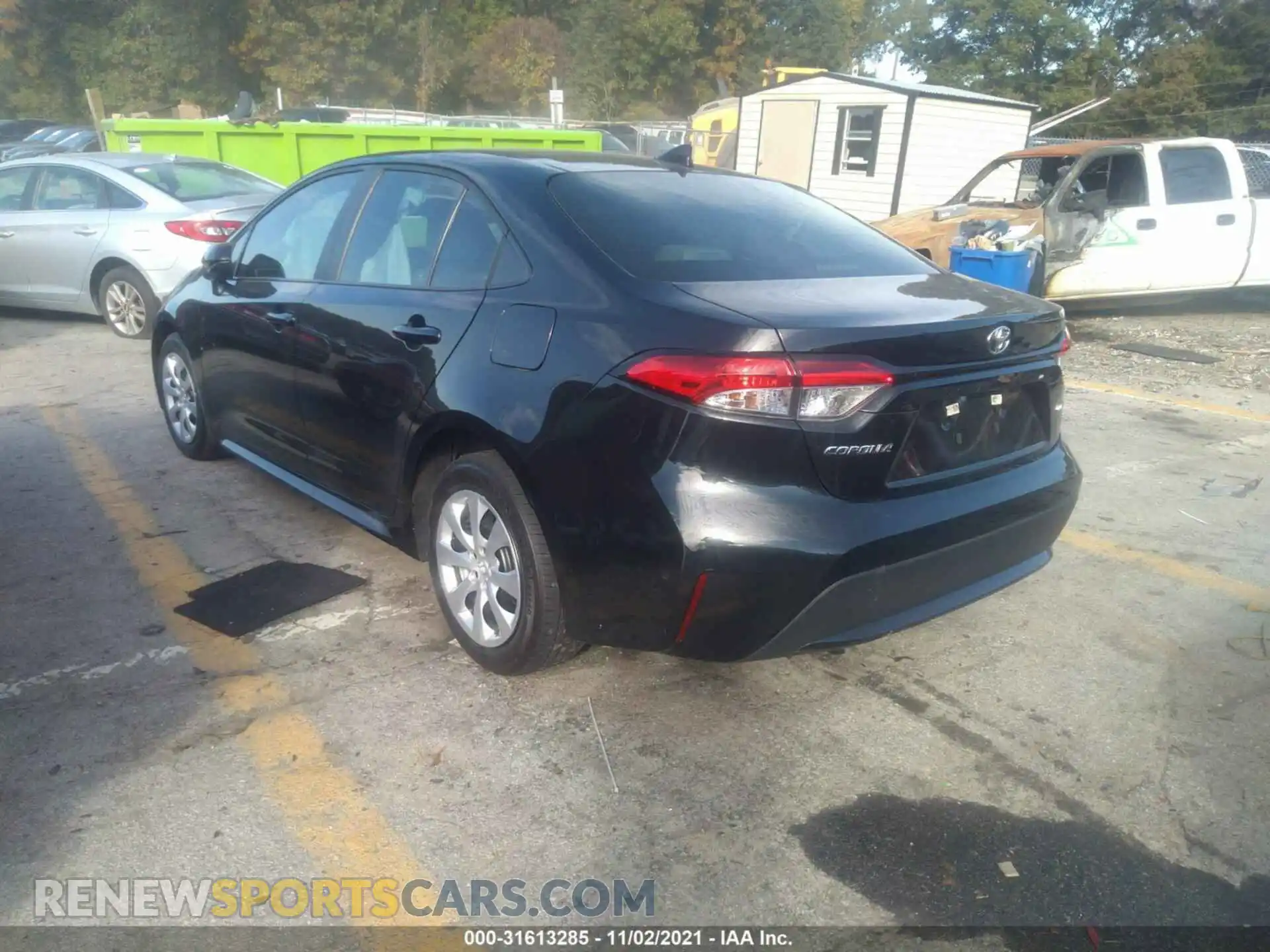 3 Photograph of a damaged car 5YFEPRAEXLP059504 TOYOTA COROLLA 2020