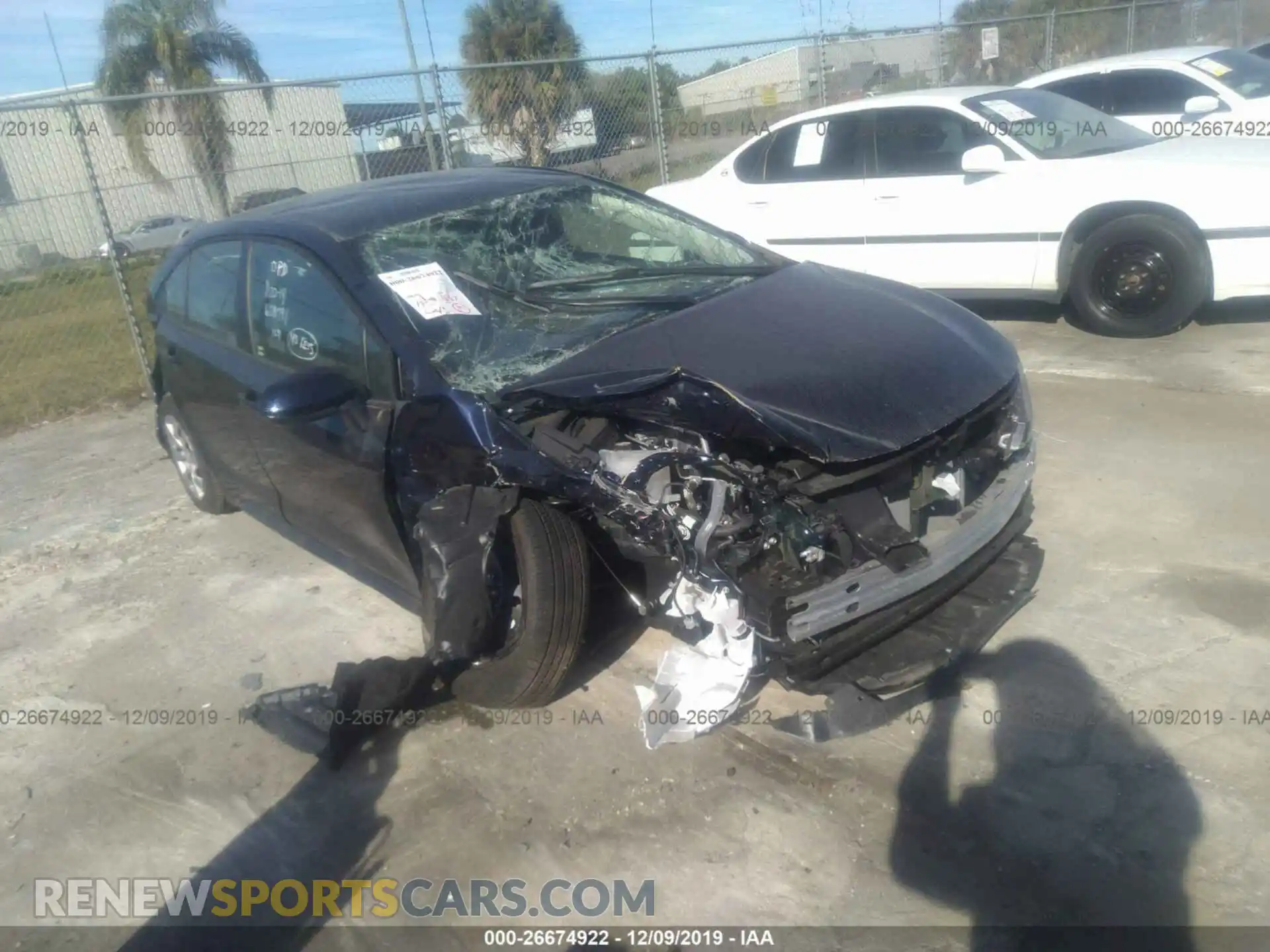 1 Photograph of a damaged car 5YFEPRAEXLP061950 TOYOTA COROLLA 2020