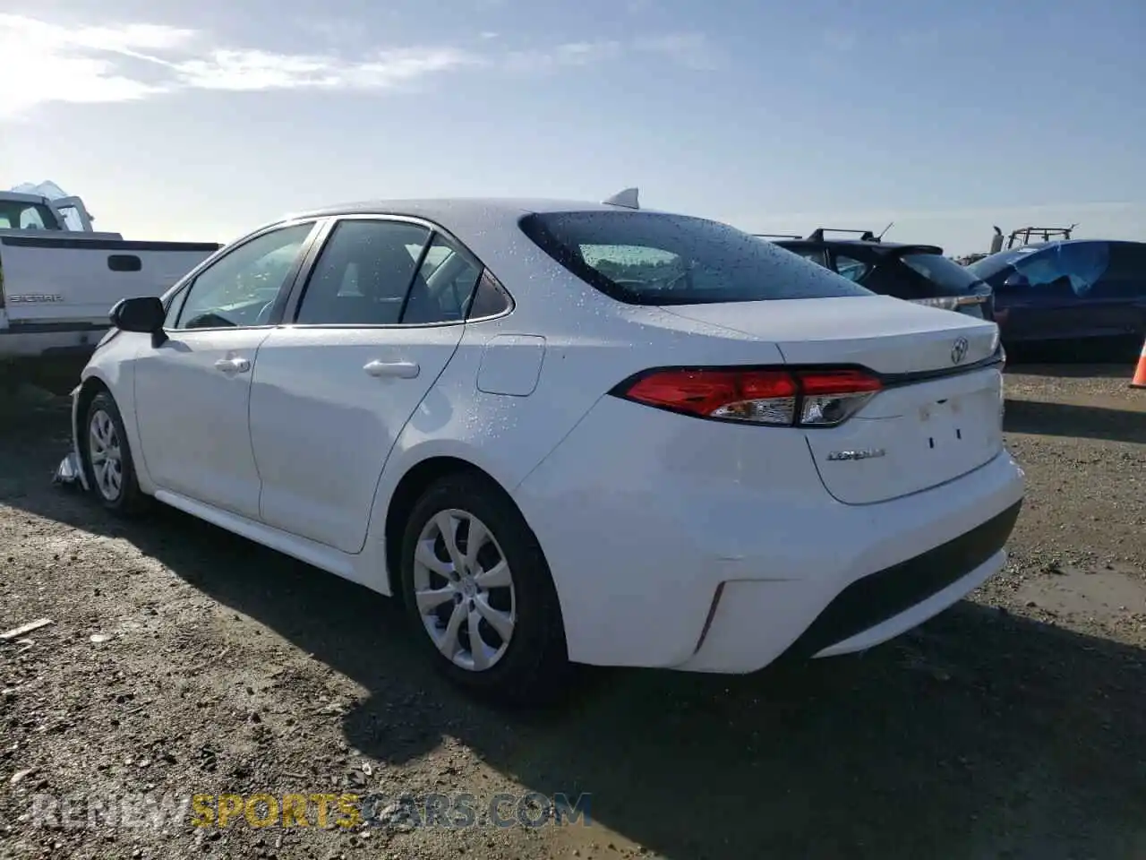 3 Photograph of a damaged car 5YFEPRAEXLP064623 TOYOTA COROLLA 2020