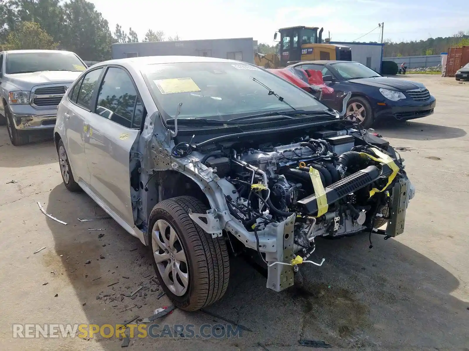 1 Photograph of a damaged car 5YFEPRAEXLP067246 TOYOTA COROLLA 2020