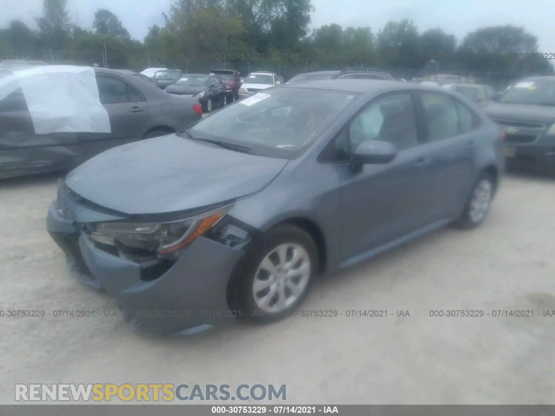 2 Photograph of a damaged car 5YFEPRAEXLP068400 TOYOTA COROLLA 2020