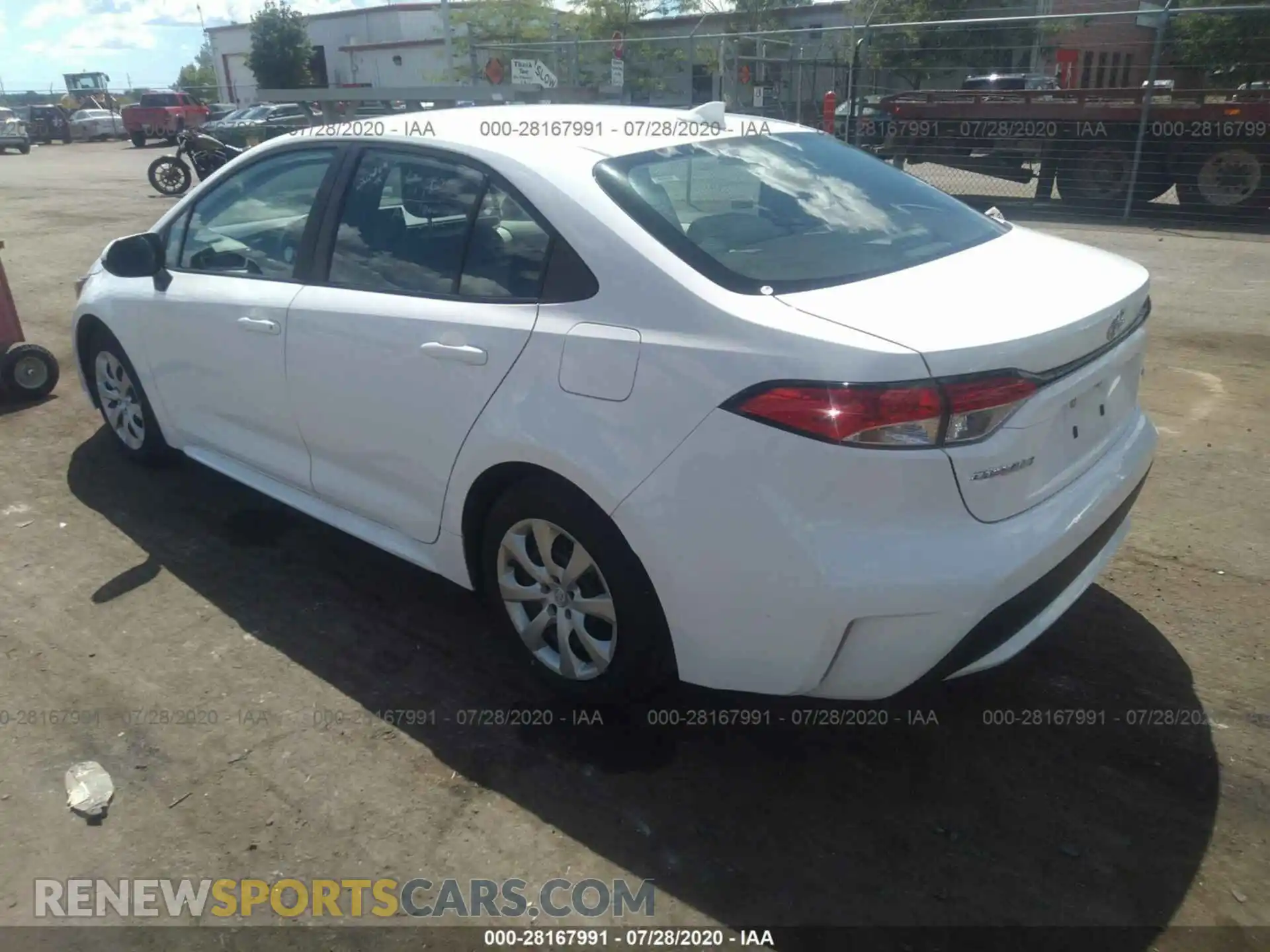 3 Photograph of a damaged car 5YFEPRAEXLP068798 TOYOTA COROLLA 2020