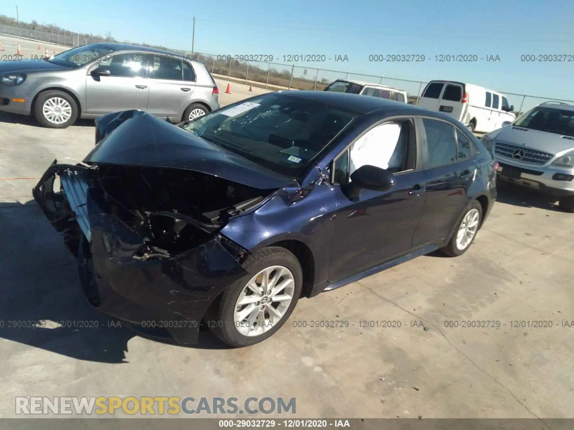 2 Photograph of a damaged car 5YFEPRAEXLP069613 TOYOTA COROLLA 2020