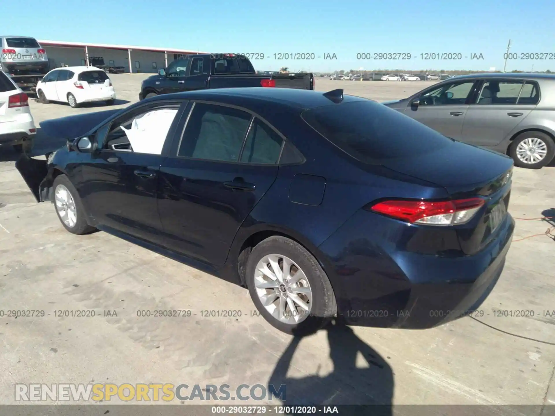 3 Photograph of a damaged car 5YFEPRAEXLP069613 TOYOTA COROLLA 2020