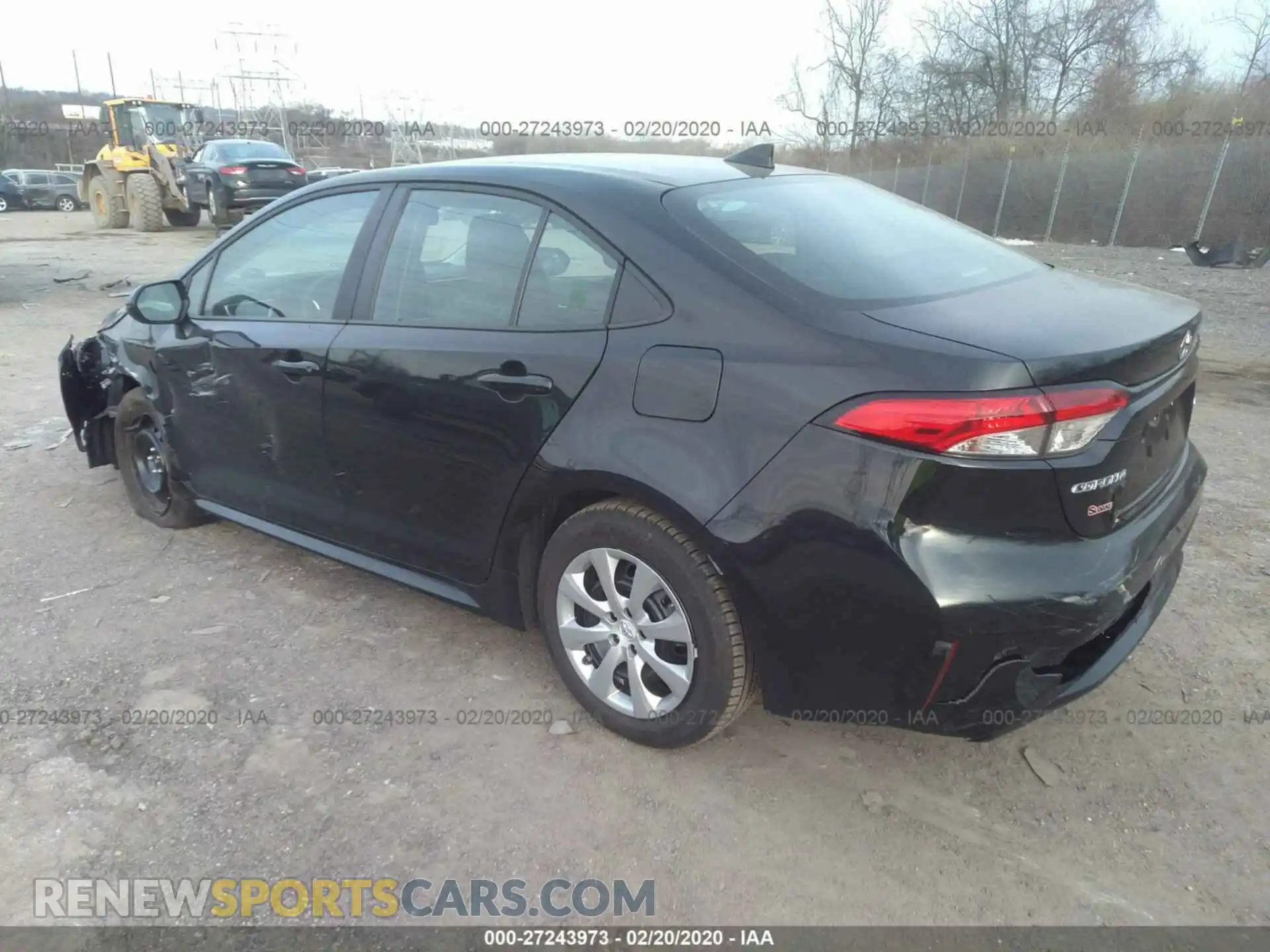 3 Photograph of a damaged car 5YFEPRAEXLP070275 TOYOTA COROLLA 2020