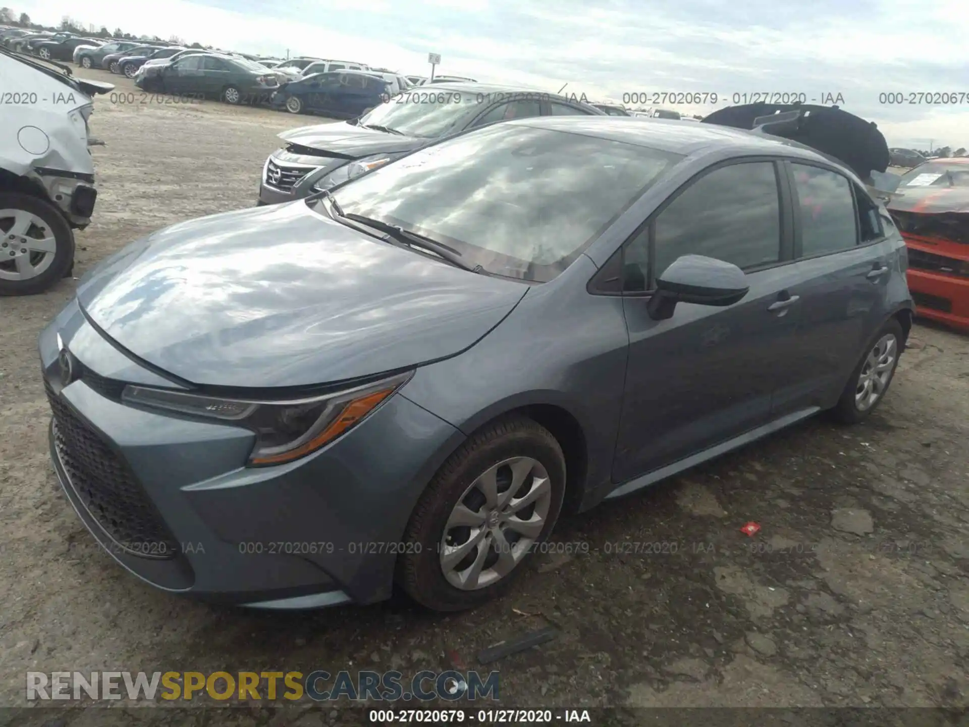 2 Photograph of a damaged car 5YFEPRAEXLP070650 TOYOTA COROLLA 2020
