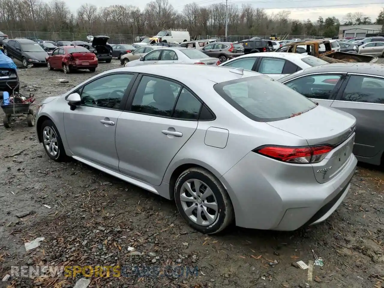 2 Photograph of a damaged car 5YFEPRAEXLP070972 TOYOTA COROLLA 2020