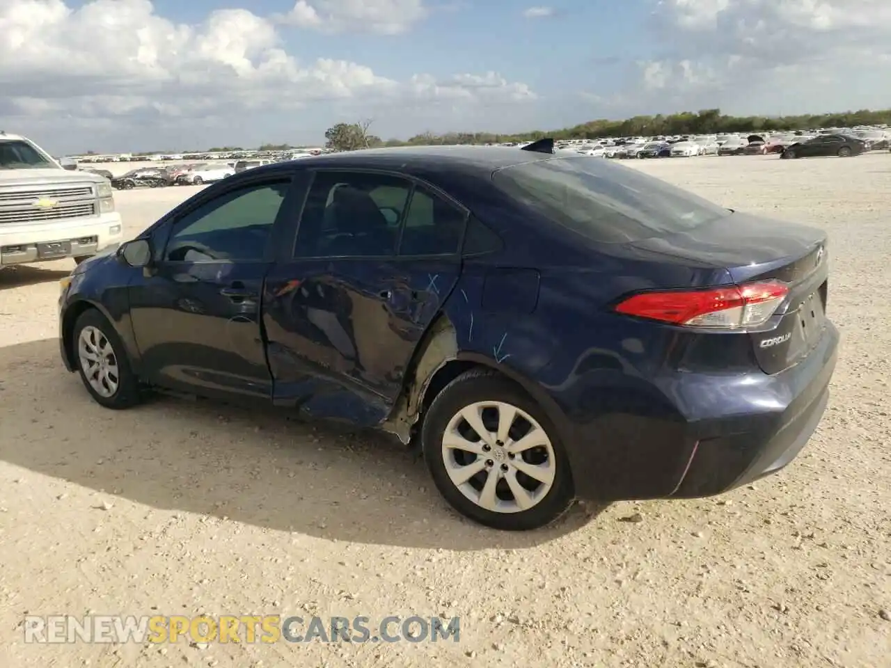 2 Фотография поврежденного автомобиля 5YFEPRAEXLP074150 TOYOTA COROLLA 2020