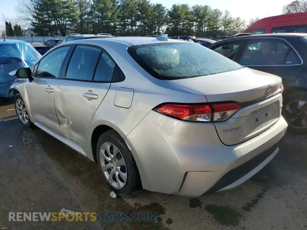 3 Photograph of a damaged car 5YFEPRAEXLP075363 TOYOTA COROLLA 2020