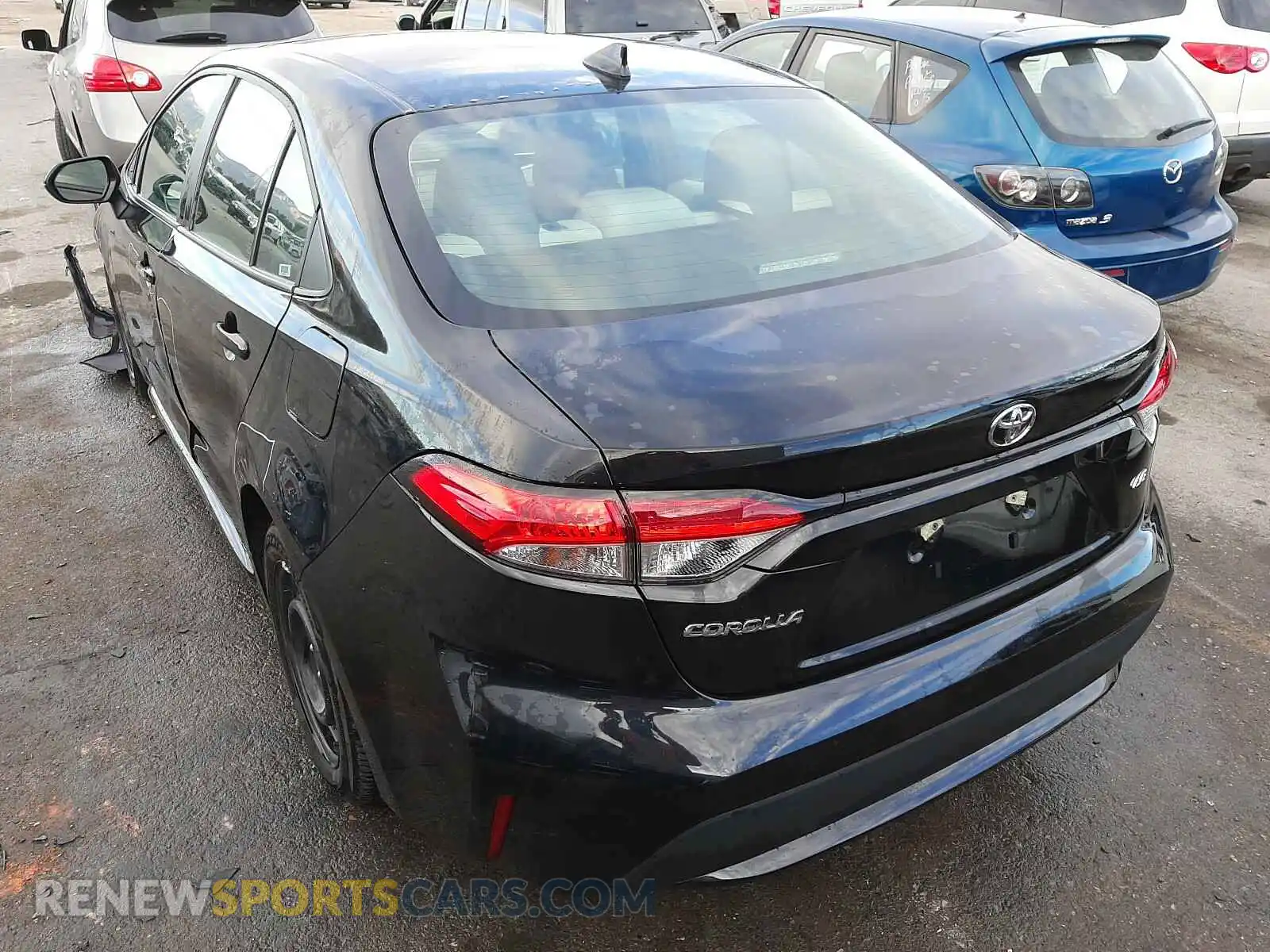 3 Photograph of a damaged car 5YFEPRAEXLP077694 TOYOTA COROLLA 2020