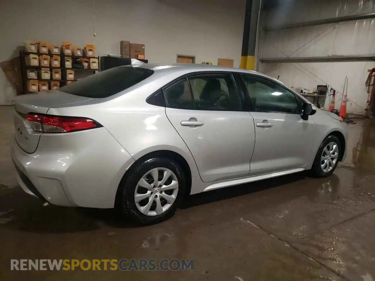 3 fotografías del automóvil dañado 5YFEPRAEXLP079025 TOYOTA COROLLA 2020