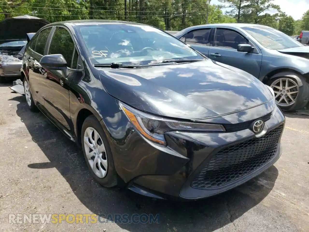 1 Photograph of a damaged car 5YFEPRAEXLP079994 TOYOTA COROLLA 2020