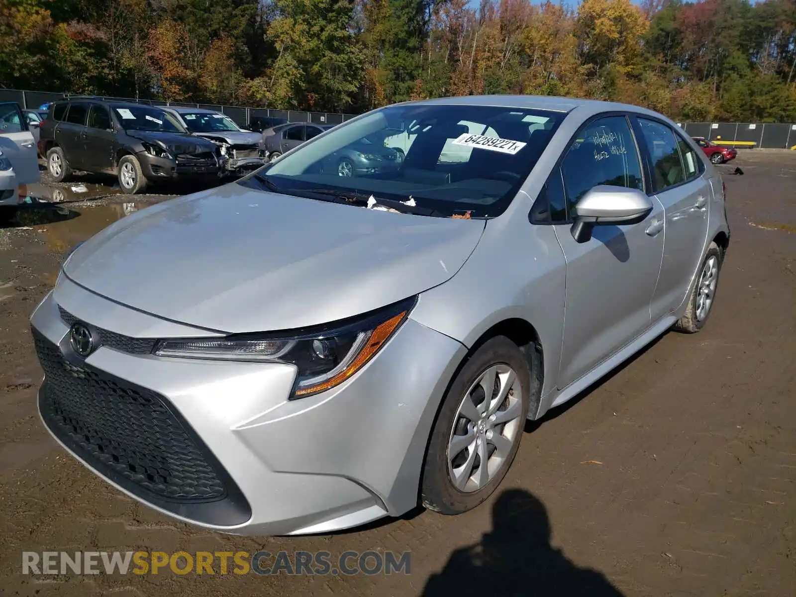 2 Photograph of a damaged car 5YFEPRAEXLP081552 TOYOTA COROLLA 2020