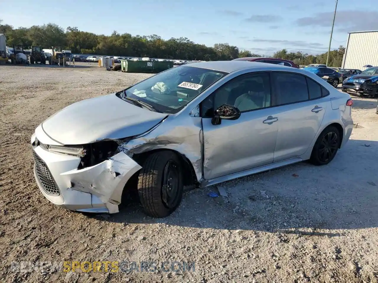 1 Photograph of a damaged car 5YFEPRAEXLP082085 TOYOTA COROLLA 2020