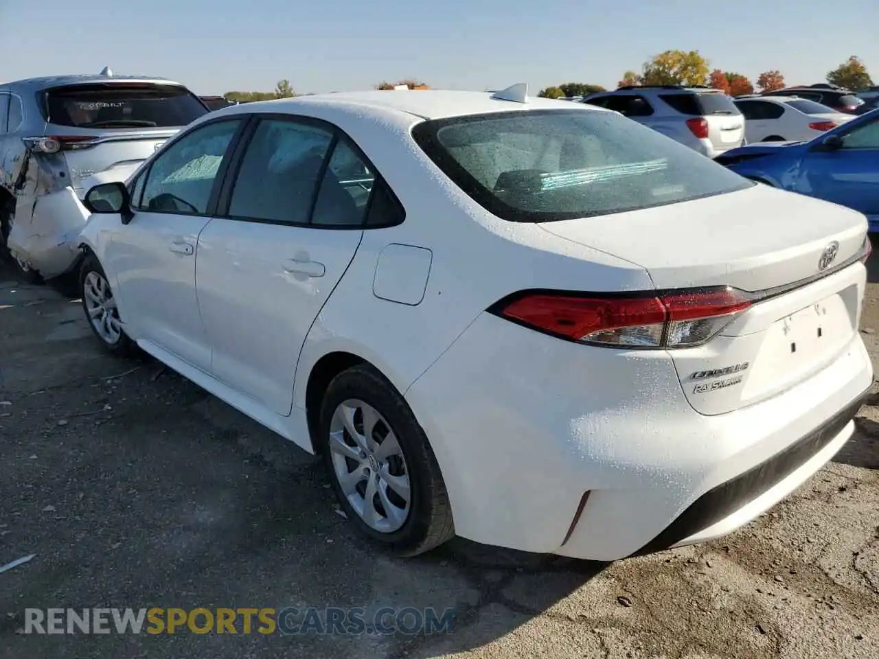3 fotografías del automóvil dañado 5YFEPRAEXLP082278 TOYOTA COROLLA 2020