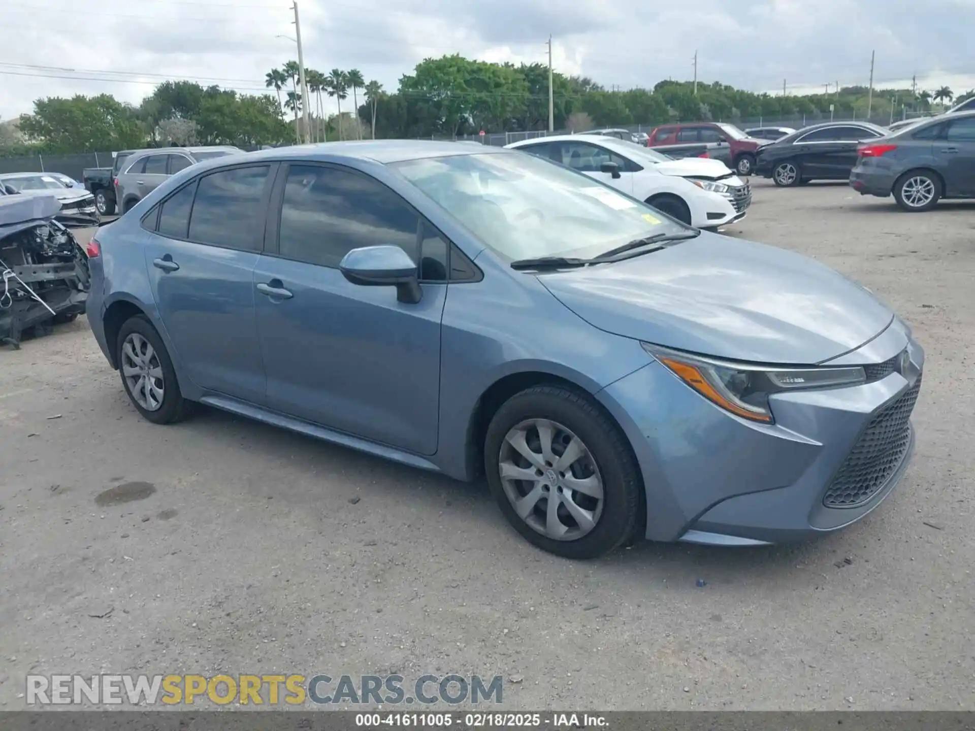 1 Photograph of a damaged car 5YFEPRAEXLP083267 TOYOTA COROLLA 2020