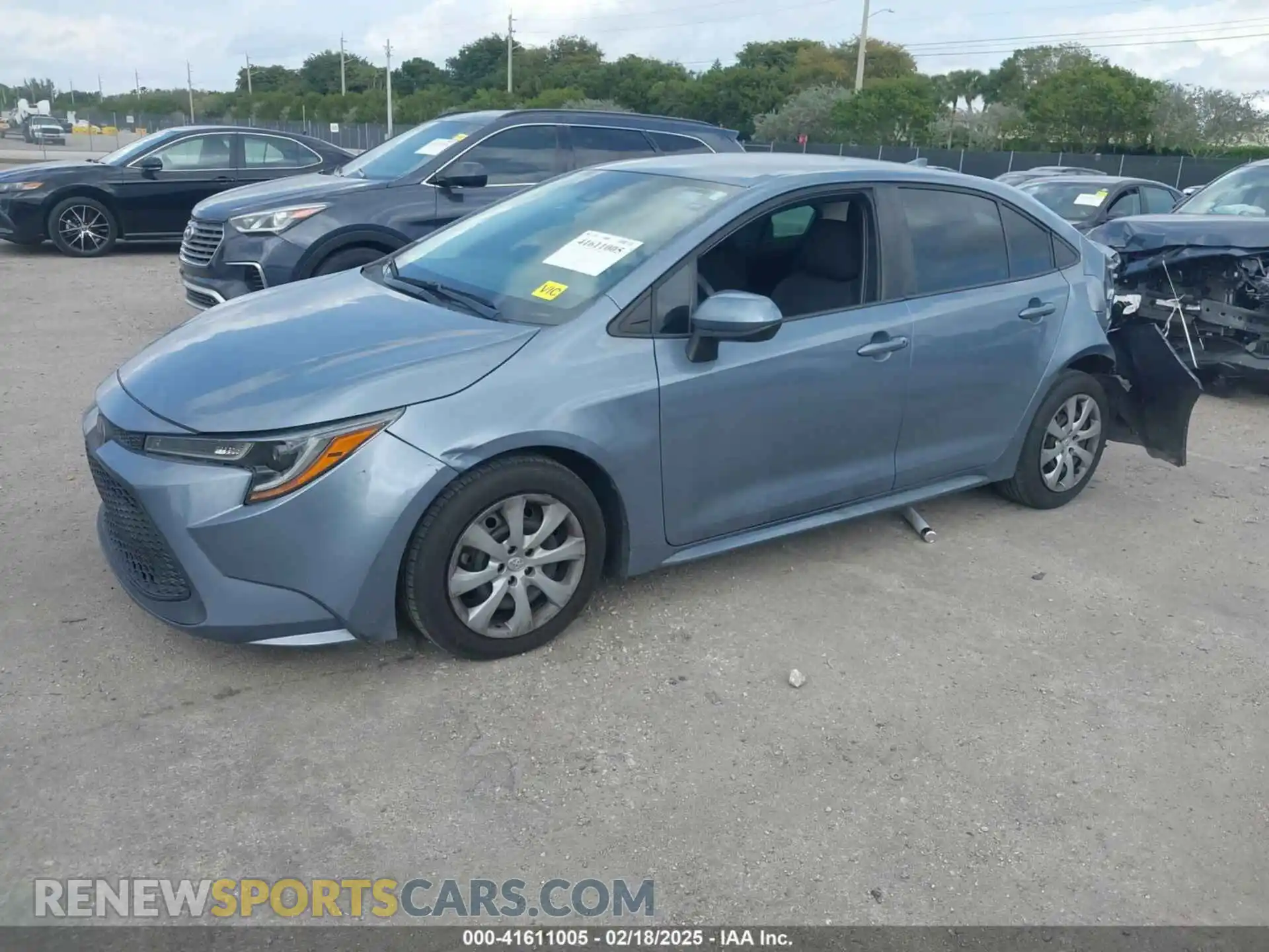 2 Photograph of a damaged car 5YFEPRAEXLP083267 TOYOTA COROLLA 2020