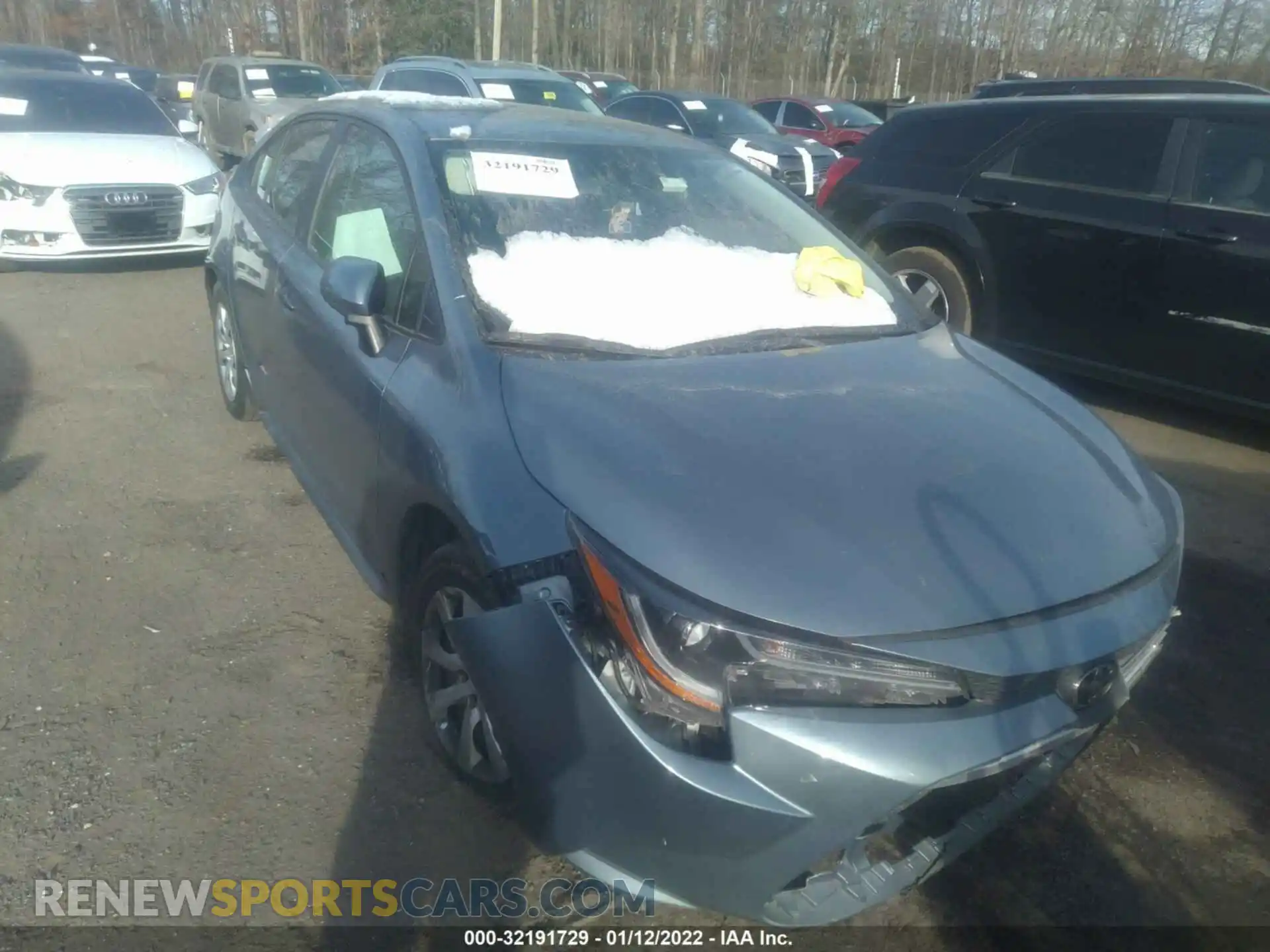 1 Photograph of a damaged car 5YFEPRAEXLP084905 TOYOTA COROLLA 2020