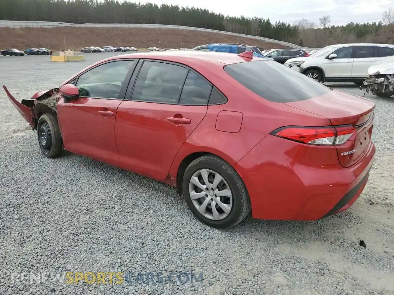 2 Фотография поврежденного автомобиля 5YFEPRAEXLP089151 TOYOTA COROLLA 2020