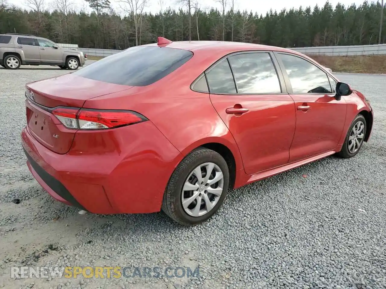 3 Фотография поврежденного автомобиля 5YFEPRAEXLP089151 TOYOTA COROLLA 2020